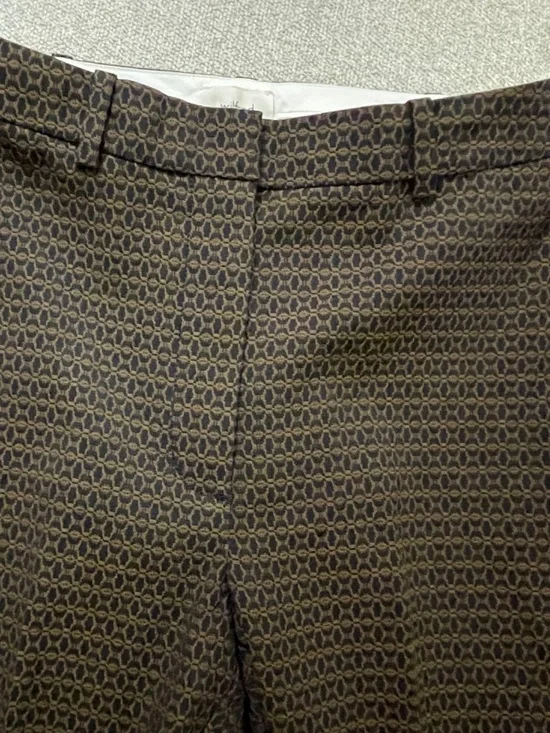 Retro Patterned Dress Pants - Picture 4 of 4